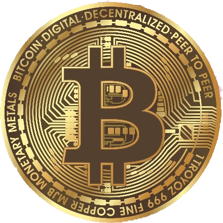 Logo Bitcoin kỹ thuật số biểu tượng cho token Runes