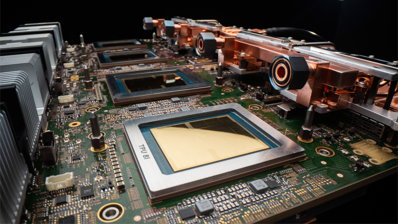 Chip TPU thế hệ thứ 8 của Google với hệ thống tản nhiệt làm mát