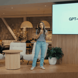 GPT-4o multimodal interface demo