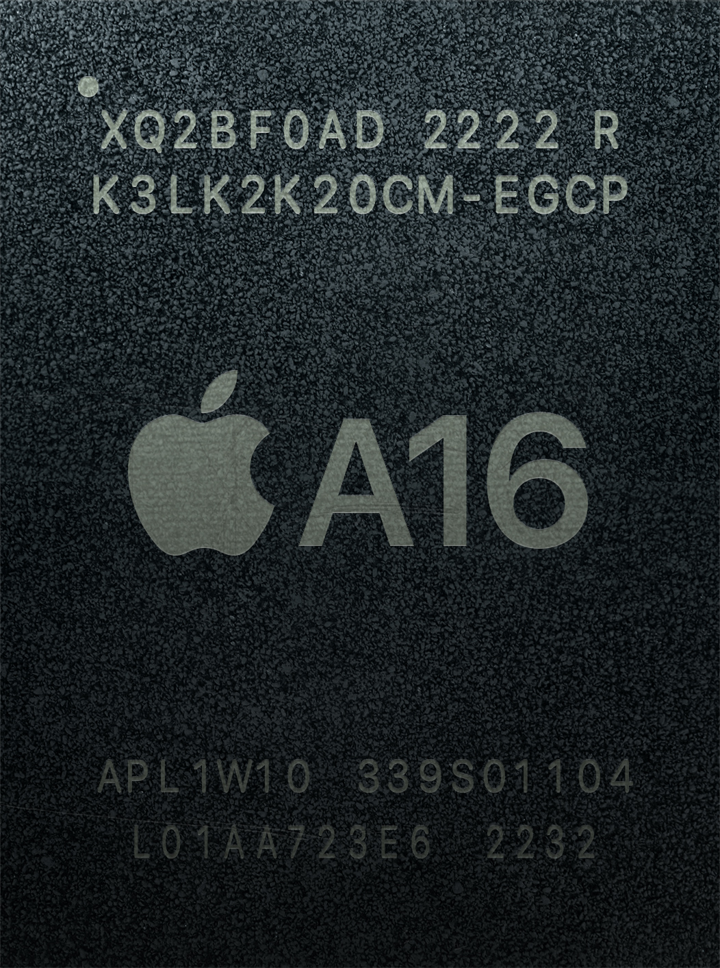 Chip Apple A16 được lắp trên bo mạch mainboard điện thoại
