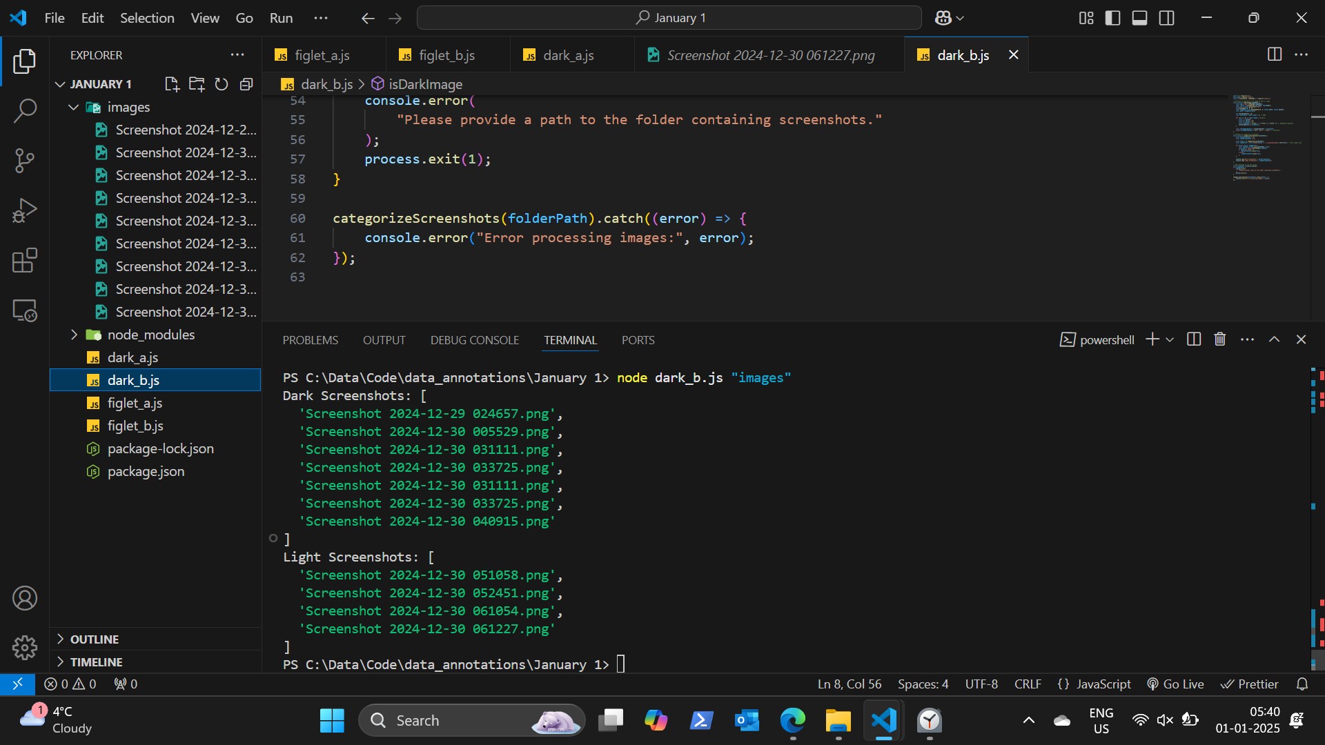 Màn hình VS Code hiển thị hai thư mục Git branch cùng mở, minh họa quy trình làm việc song song