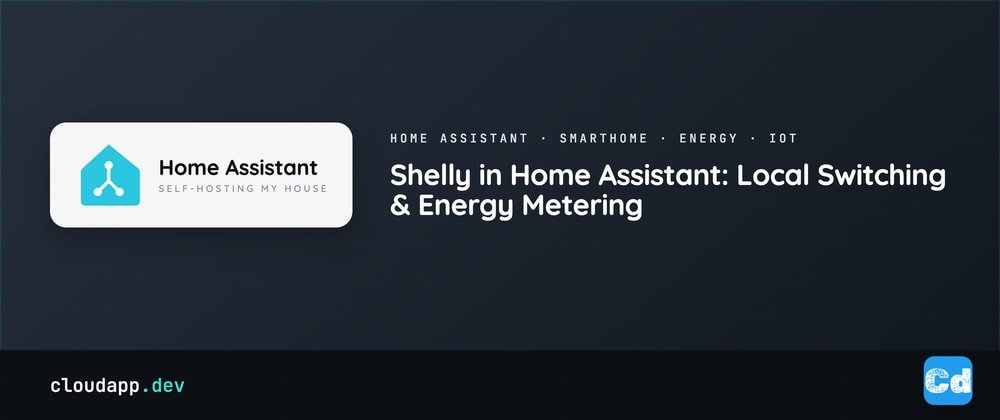 Giao diện cấu hình integration Shelly trong Home Assistant