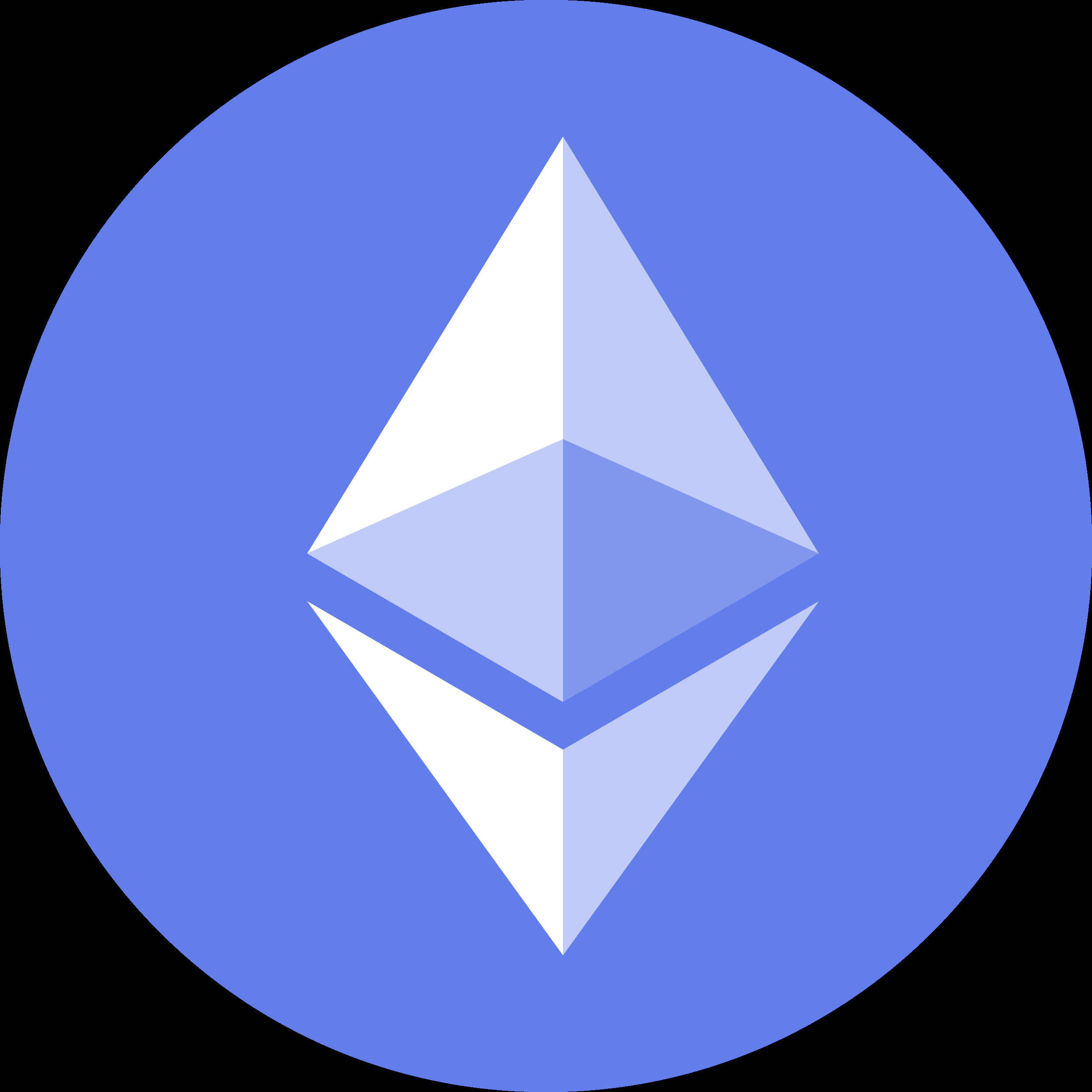 Logo Ethereum trên nền tối, đại diện cho nền tảng blockchain Layer 1