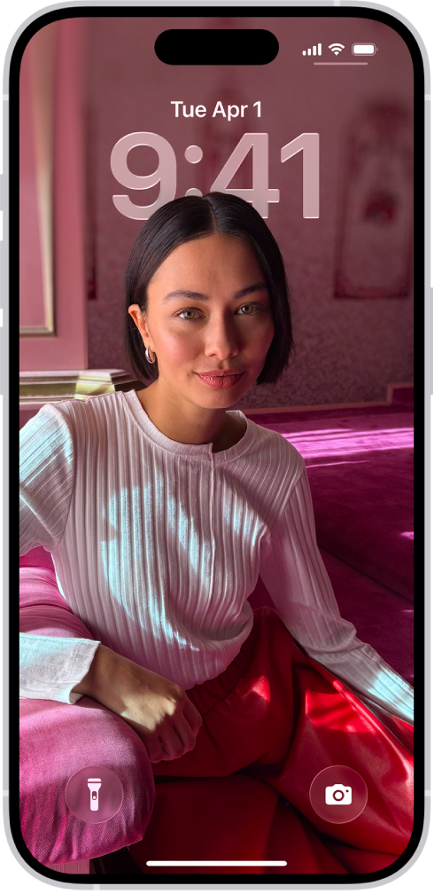 Face ID authentication prompt appearing when opening locked app