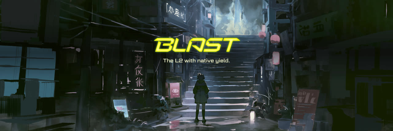 Blast native yield banner