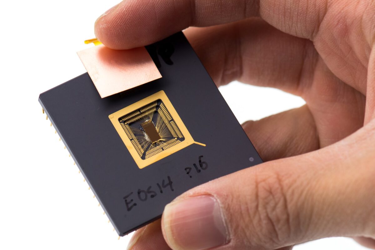 RISC-V prototype chip