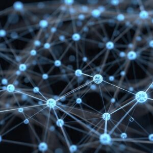 Mô hình mạng blockchain phi tập trung với các node được kết nối chéo hóa