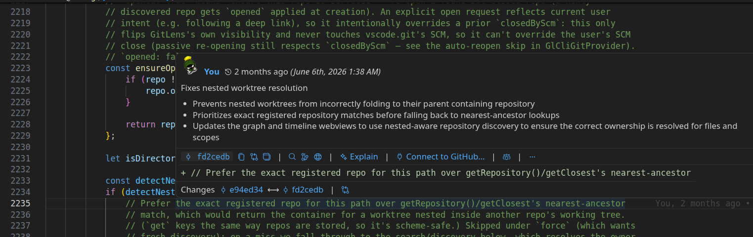 Screenshot VS Code với diagnostics ưu tiên vùng