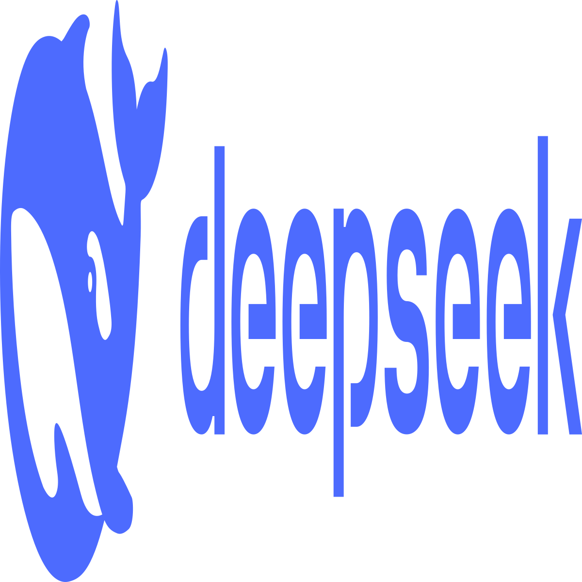 Logo DeepSeek - công ty AI mã nguồn mở Trung Quốc