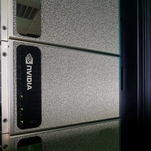 NVIDIA B200 Blackwell GPU board with 8 GPUs