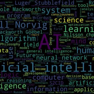 Word cloud AI