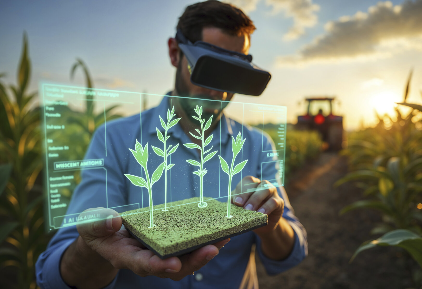 Mạng lưới cảm biến IoT được lắp đặt trong đất để đo độ ẩm, nhiệt độ và dinh dưỡng