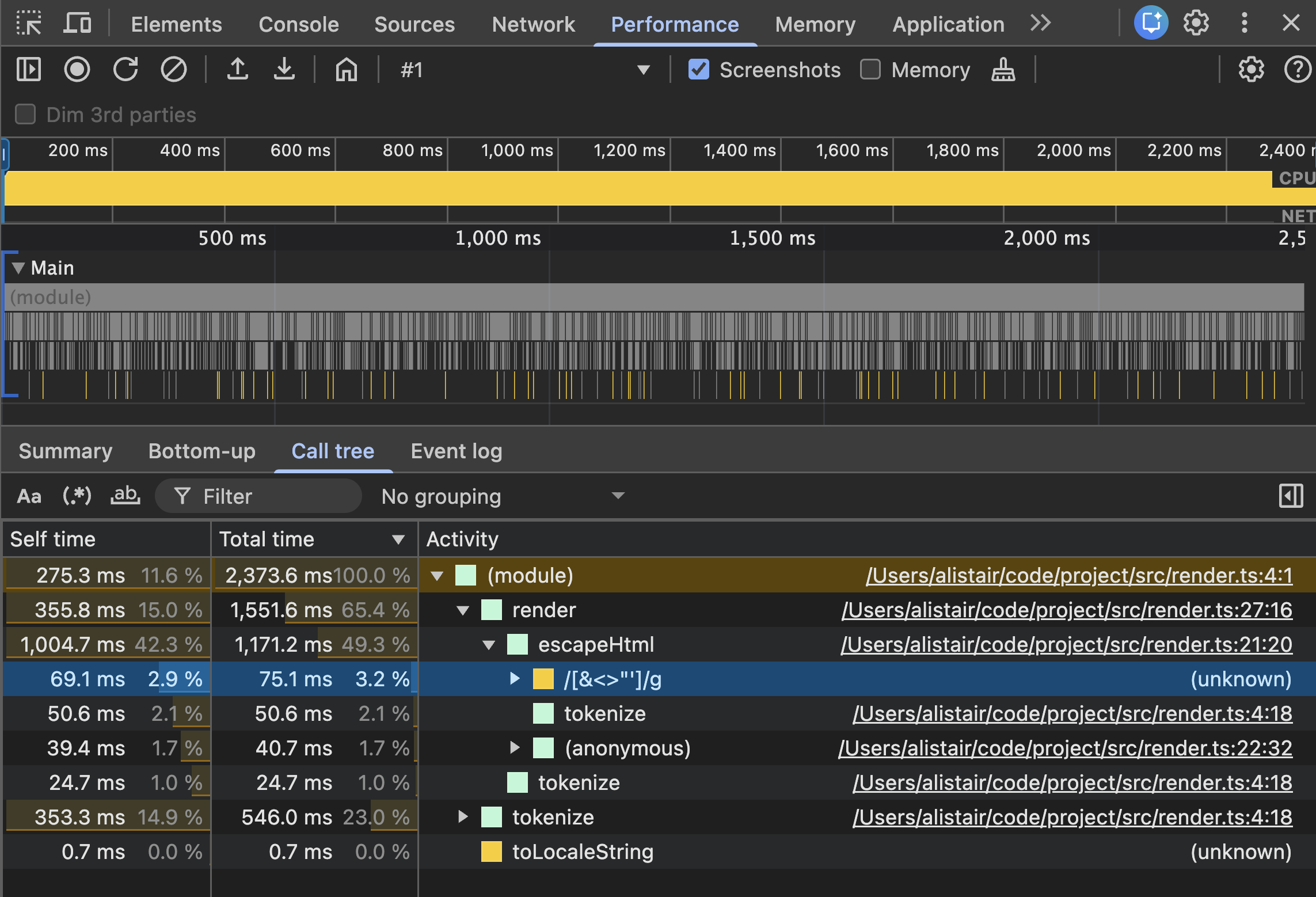 DevTools CPU profiling của Bun 1.4 - observability tools mới
