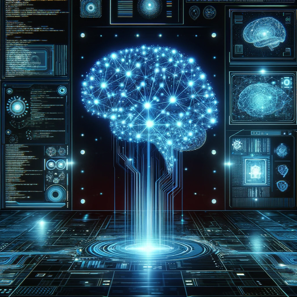 DALL-E 3 advanced artificial intelligence illustration representing Google Antigravity IDE