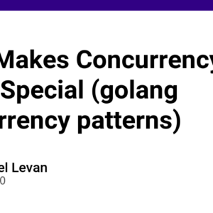 Minh họa mô hình Go concurrency với goroutine và channel