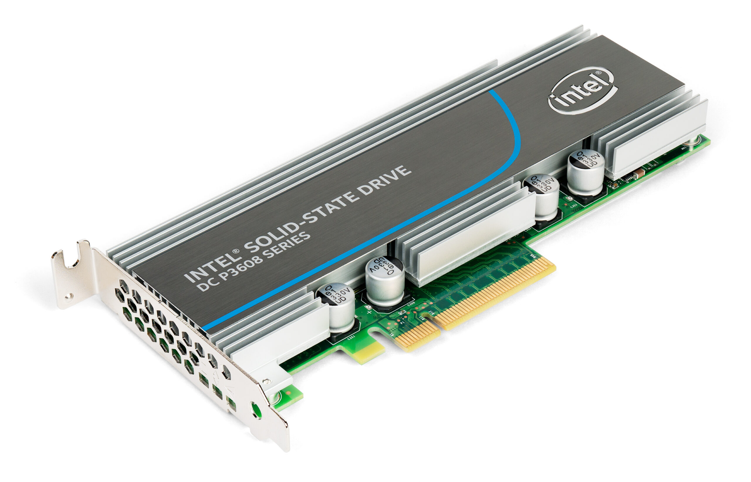 Intel P3608 NVMe flash SSD, PCI-E add-in card: ví dụ ổ NVMe enterprise form factor AIC