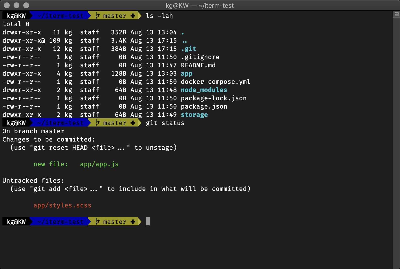 Theme Oh My Zsh agnoster: hiển thị thông tin đầy đủ trên thanh lệnh