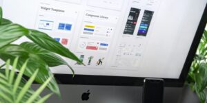 UI design workspace