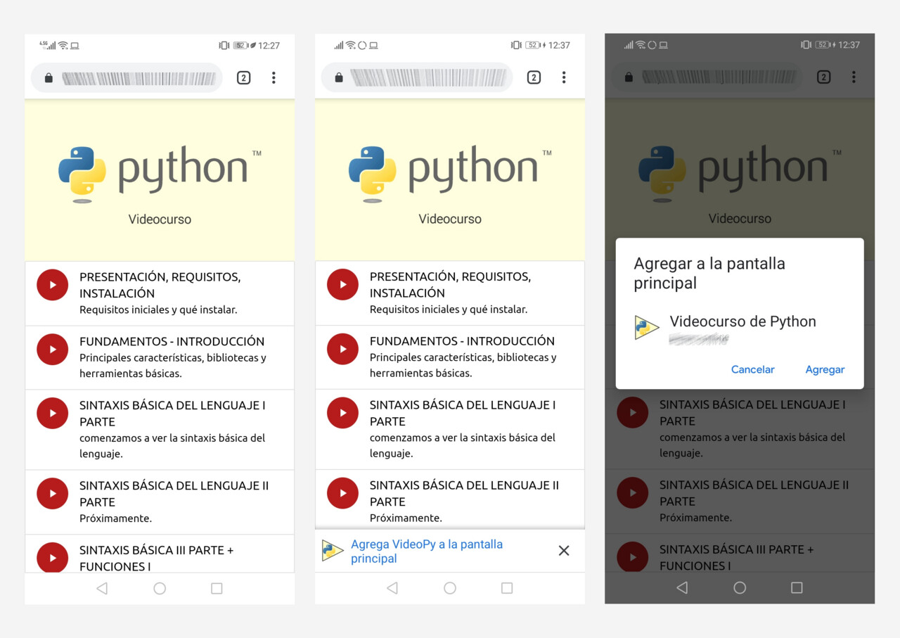 Sơ đồ minh họa quá trình nâng cấp từ ứng dụng web thường lên PWA nhờ Service Worker và Web App Manifest