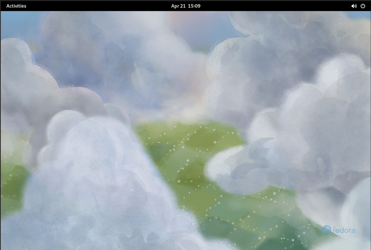 Màn hình desktop Linux với môi trường GNOME, ví dụ giao diện Tails OS