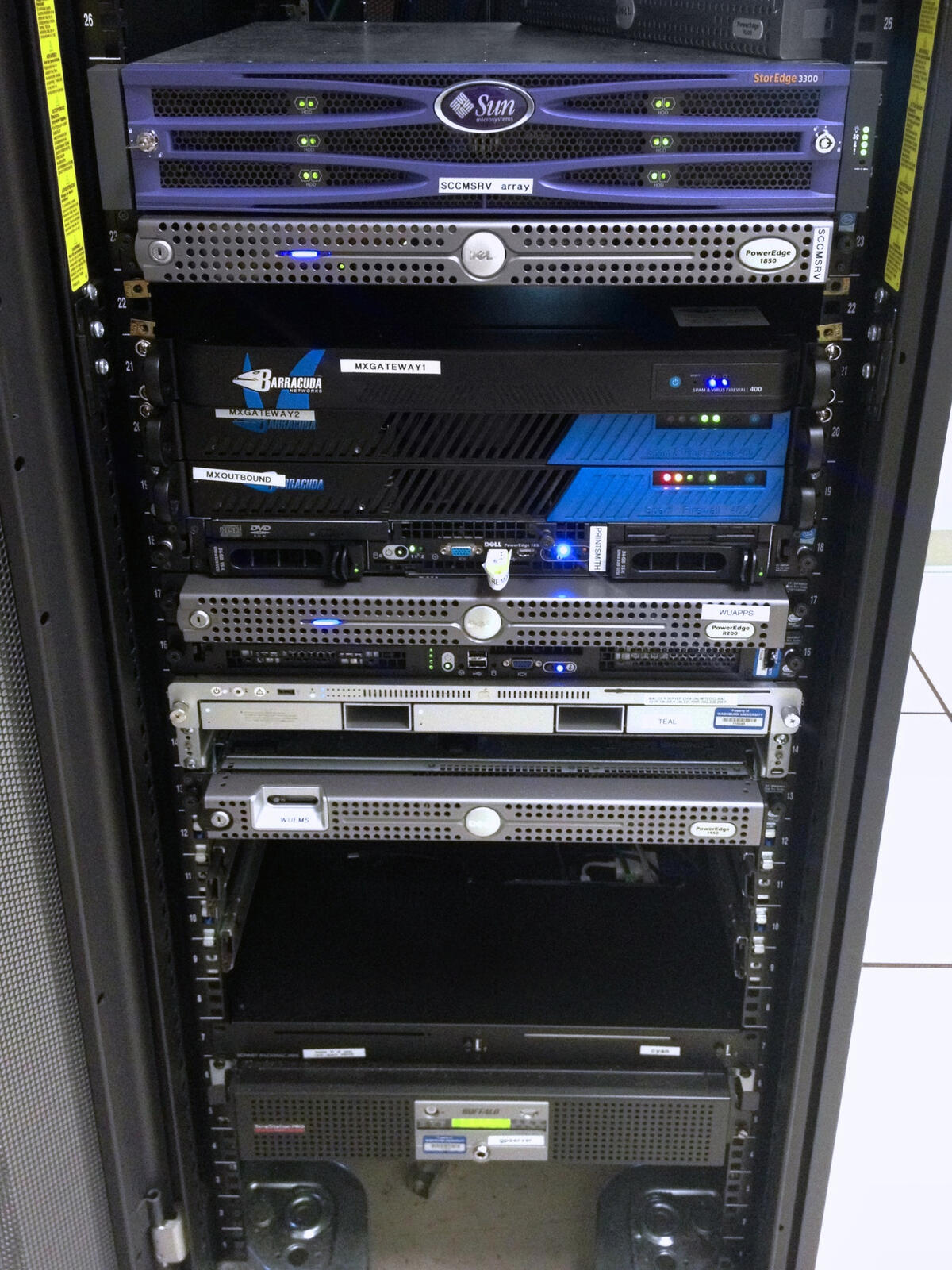 Server rack hạ tầng triển khai vLLM cho inference LLM