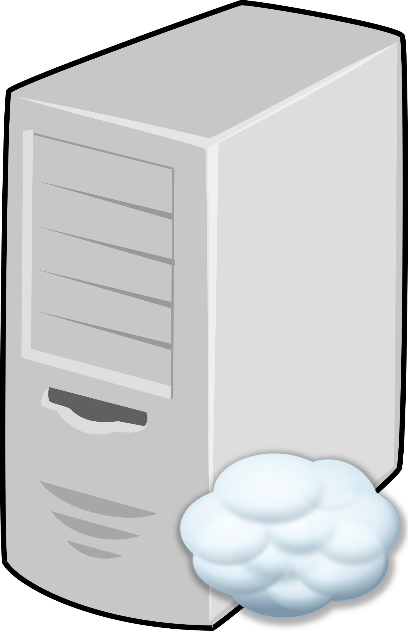Máy chủ đám mây đại diện cho hạ tầng serverless và edge chạy WebAssembly