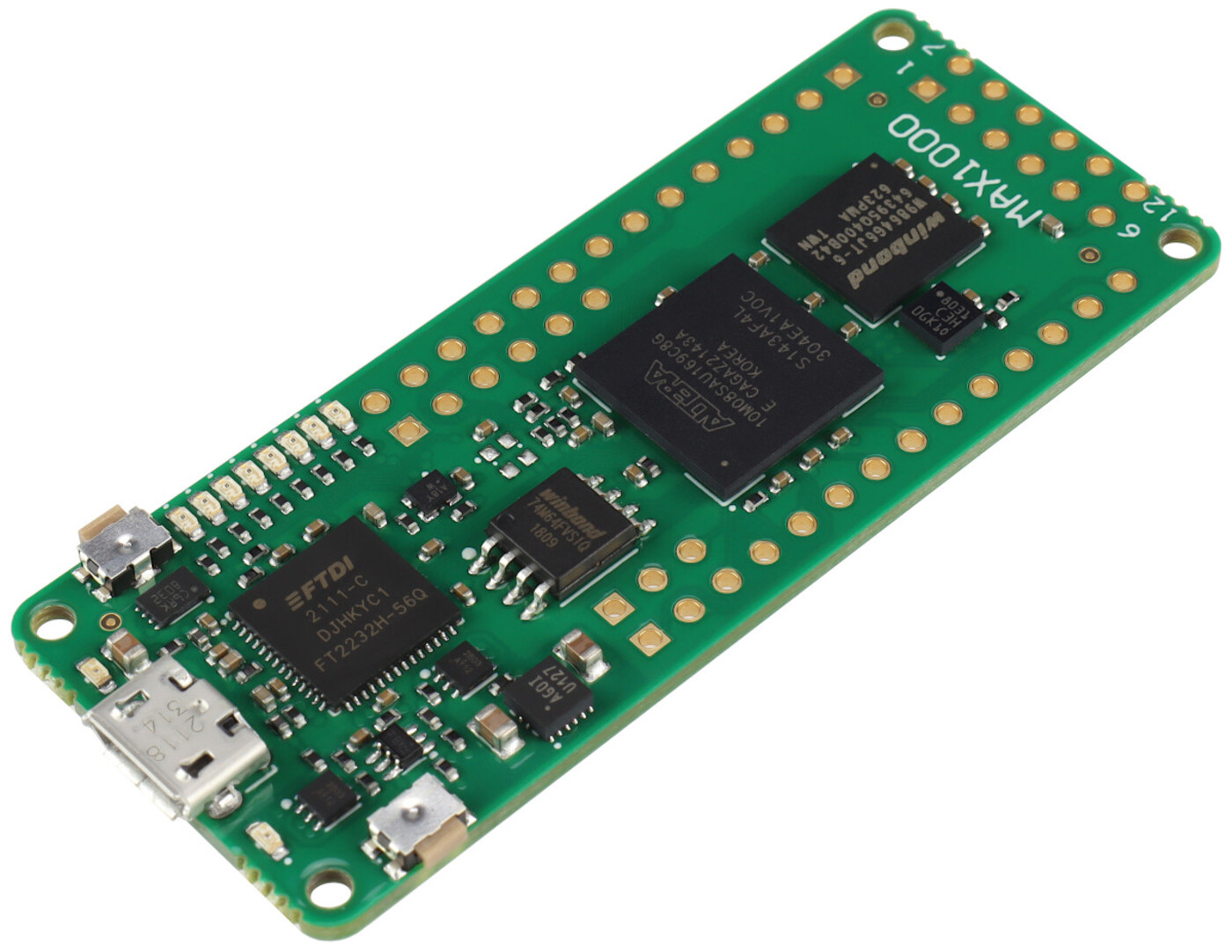 Bo mạch IoT Maker MAX1000 tích hợp FPGA Intel MAX 10 với nhiều cổng giao tiếp